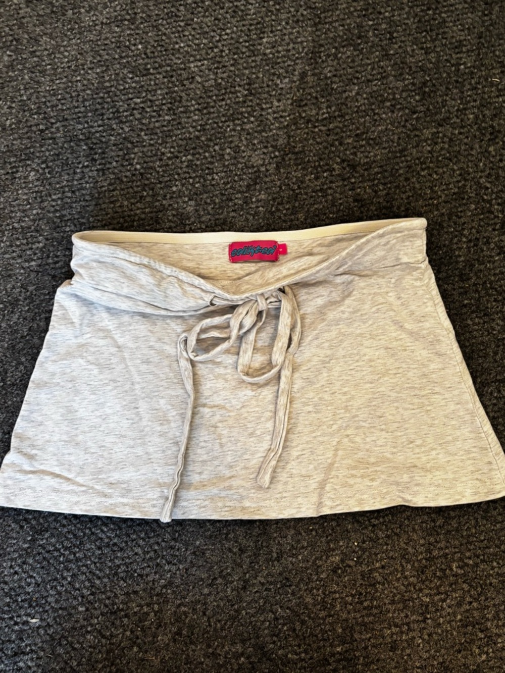 Edikted Light Gray Tube Top